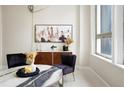 Cozy living room featuring modern furniture, stylish decor, and ample natural light at 20 Marietta Nw St # 15D, Atlanta, GA 30303