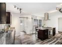Updated kitchen featuring stainless steel appliances, granite countertops and modern finishes at 2674 Skylane Dr, Marietta, GA 30062