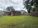 Expansive backyard with a well-maintained lawn and a privacy fence at 2431 Crestview Ave, Decatur, GA 30032
