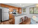 Well-equipped kitchen featuring stainless steel appliances, granite countertops, and a central island at 3048 Briarcliff Ne Rd # 8, Atlanta, GA 30329