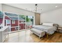 Bedroom featuring a large window providing an abundance of natural light at 536 Highland Ne Ave # A, Atlanta, GA 30312