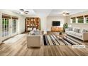 Bright living room featuring neutral furniture, hardwood floors and natural light at 2784 Williamsburg Way, Decatur, GA 30034