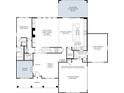 First floor of a beautifully designed home, featuring an open-concept layout and a two-car garage at 4825 Gadwall Way, Cumming, GA 30028