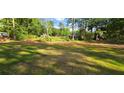 Large, green backyard offers plenty of space for recreation and outdoor activities at 41 Birch Ct, Mcdonough, GA 30253