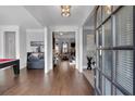 Inviting foyer with hardwood floors, open layout, and stylish décor, perfect for a warm welcome at 2953 Balvenie Pl, Acworth, GA 30101