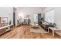 Bright living room with hardwood floors, stylish decor and natural light at 20 S Eugenia Nw Pl, Atlanta, GA 30318