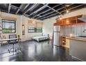 Open floor plan featuring high ceilings, large windows, and modern industrial design elements at 878 Ne Peachtree Ne St # 326, Atlanta, GA 30309