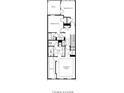 Third floorplan showing owner's suite, bedrooms and baths at 1003 Crown Oak St # 43, Johns Creek, GA 30022