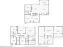 Detailed floor plan showcasing the layout of the home, including the basement and different rooms at 4590 Sierra Creek Dr, Hoschton, GA 30548