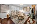 Inviting living room with hardwood floors and stylish decor at 2 Arpege Nw Way, Atlanta, GA 30327