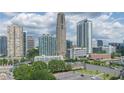 Scenic cityscape view showcasing numerous buildings under a partly cloudy sky at 3338 Peachtree Ne Rd # 1506, Atlanta, GA 30326