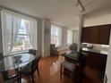 Bright living space with hardwood floors, modern kitchen and beautiful city views at 57 Forsyth Nw St # 11B, Atlanta, GA 30303