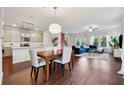 Spacious living area with an open kitchen, dining, and Gathering room at 1399 Flathead River Ln, Marietta, GA 30064