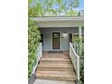 Inviting front entrance with stained glass at 610 Lake Dr, Snellville, GA 30039
