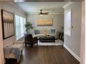 Bright and airy living room with hardwood floors and cozy seating area at 2170 Beecher Sw Cir, Atlanta, GA 30311