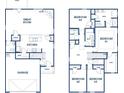 Detailed floorplan showcasing bedroom, bathroom, kitchen, great room, and garage layout at 5451 Baybrook Cir, South Fulton, GA 30349