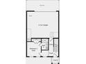 First floor blueprint showing a 2-car garage, suite, bath, foyer, and porch at 206 Maycrest Path, Tucker, GA 30084