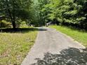 Driveway leading up to the house, partially obscured by trees and landscaping at 4701 Cleveland Rd, Lithonia, GA 30038