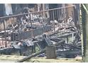 Close up of fire damage at 2440 Andy Mountain Rd, Villa Rica, GA 30180