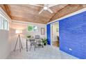 Bright home office with wooden ceiling, patterned tile flooring, and ample natural light at 2011 Lexington Ave, Atlanta, GA 30344