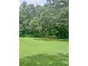 Picturesque backyard featuring lush greenery and mature trees, creating a serene and private outdoor space at 4017 S South Bogan Road Rd, Buford, GA 30519