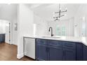 Open kitchen with white countertops and stylish stainless steel dishwasher at 2277 Peachtree Ne Rd # 405, Atlanta, GA 30309