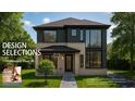 Modern two-story home featuring large windows and a well-manicured front lawn at 1111 Moreland Se Pl, Atlanta, GA 30316