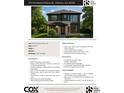 Modern two-story home featuring large windows and a well-manicured front lawn at 1111 Moreland Se Pl, Atlanta, GA 30316