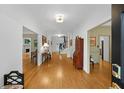 Inviting foyer with gleaming hardwood floors and views of the staircase and formal living areas at 4250 Green Ridge Dr, Marietta, GA 30062