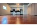 Spacious room features a full kitchen with stainless steel appliances and hardwood floors at 620 Glen Iris Ne Dr # 321, Atlanta, GA 30308