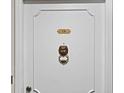 Detailed view of the unit door with a striking lion head knocker and unit number at 5400 Roswell Rd # Apt L6, Sandy Springs, GA 30342