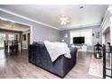 Spacious living room with an open floor plan and plenty of natural light at 6391 Katherine St, Douglasville, GA 30134