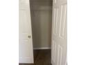Open closet with wire shelving, ready for storage and organization at 2550 Presidents Walk, Tucker, GA 30084