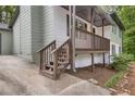 Home's covered porch and side entrance showcasing the landscaping at 3288 Tarragon Dr, Decatur, GA 30034