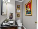 Charming powder room featuring modern fixtures and stylish decor at 3071 Lenox Ne Rd # 19, Atlanta, GA 30324