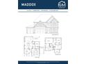 Floor plan showing a 2-story home with 4 bedrooms, 3 bathrooms and 2,750 square feet at 1500 Alcovy Station Rd, Covington, GA 30014