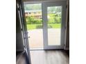 Patio access from doors, overlooking a spacious yard at 3755 Greentree Dr, Decatur, GA 30032