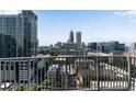 Enjoy stunning skyline views of the city from this home's balcony at 860 Peachtree Ne St # 1806, Atlanta, GA 30308