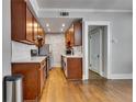 Efficient kitchen with stainless steel appliances and in-unit washer/dryer at 733 Frederica Ne St # 7, Atlanta, GA 30306