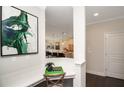 Inviting office nook features a desk area and stylish art, creating a cozy and functional workspace at 4327 Azalea Ridge Way, Hoschton, GA 30548