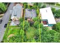 An aerial view outlines the property's boundaries, showcasing the landscape at 935 Cumberland Ne Rd, Atlanta, GA 30306