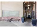 Inviting entryway with brick accents, bench seating, and an iron gate at 320 Martin Luther King Jr Se Dr # 9, Atlanta, GA 30312