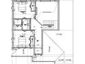 Second floor plan featuring bedrooms with walk-in closets, bathrooms, a loft, and a stairwell at 1907 Spivey Village Cir, Jonesboro, GA 30236