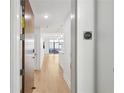 Inviting entryway featuring new flooring, modern lighting and contemporary design at 171 Auburn Ne Ave # 210, Atlanta, GA 30303