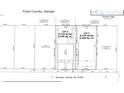 Map showing the property divided into two lots, each approximately 5,349 sq ft in size at 1103 Windsor St, Atlanta, GA 30310