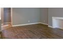Cozy bedroom featuring wood floors, a closet, and a neutral color palette at 3575 Oakvale Rd # 305, Decatur, GA 30034