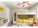 bedroom equipped with a bunk bed, playful decor, and a cheerful ambiance at 2242 Cherokee Valley Cir, Lithonia, GA 30058