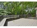A backyard deck, perfect for entertaining or relaxing at 400 Hunt River Way, Suwanee, GA 30024