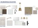 Interior design choices include neutral paint colors, bright white kitchen cabinets, and black fixtures at 255 Wild Ginger Bnd, Woodstock, GA 30188
