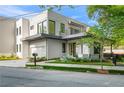 Contemporary two-story home with modern architectural details and a manicured front yard at 23 Walthall Ne St, Atlanta, GA 30317